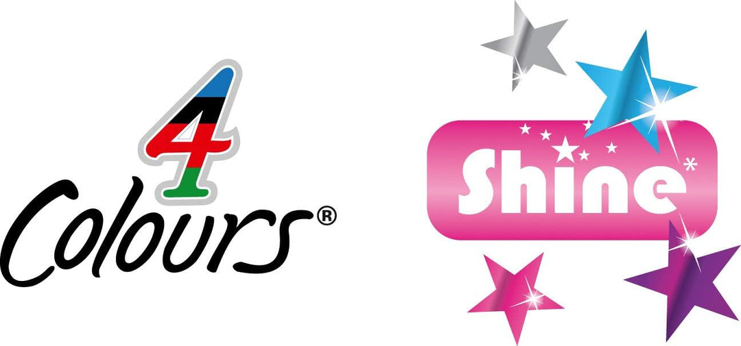 BIC 4 Farben Kugelschreiber Set 4 Colours Shine, 20er Pack in Thekendisplay, 4 Schaft Farben, Ideal