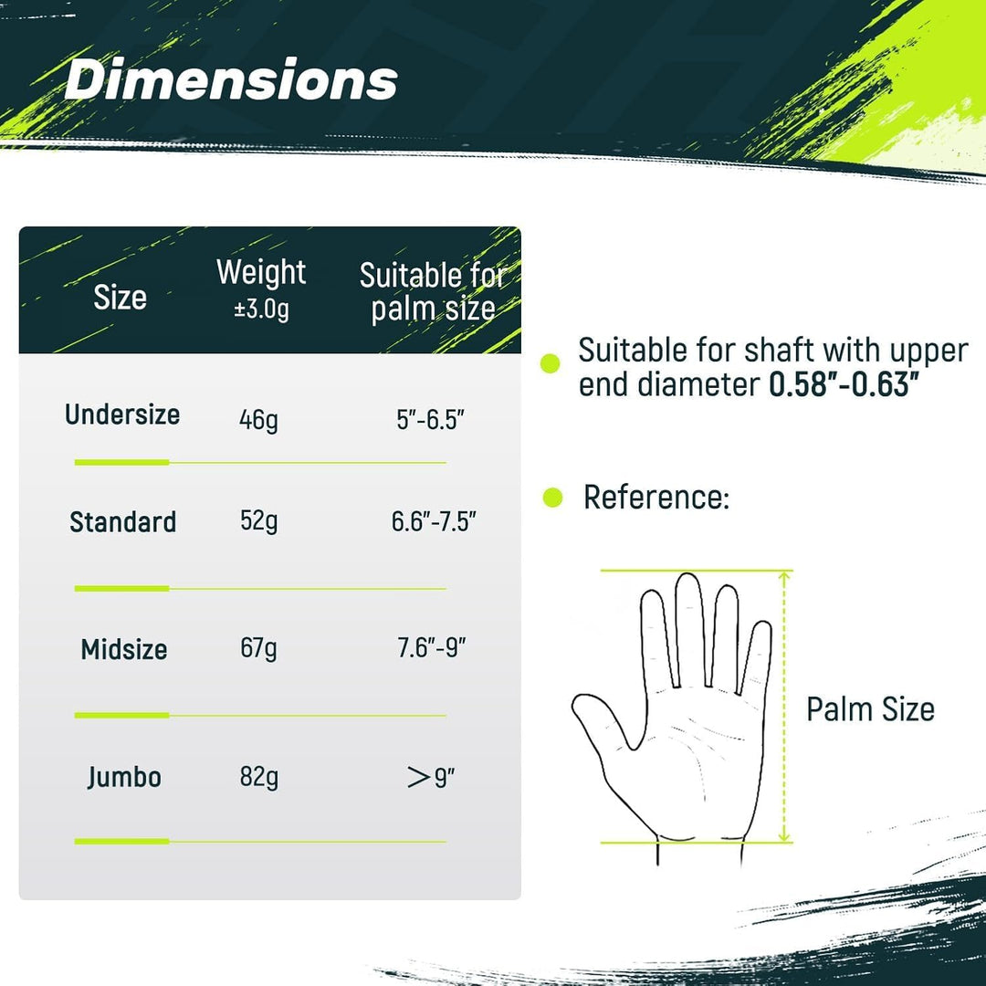 SAPLIZE Golfgriffe 13er-Set mit komplettem Regripping-Kit, Standard/Mittelklasse, Weiss/Grün/Rot/Bla