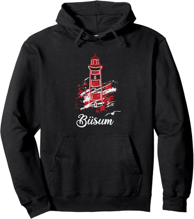 Büsum Nordsee Seebad Leuchtturm Pullover Hoodie