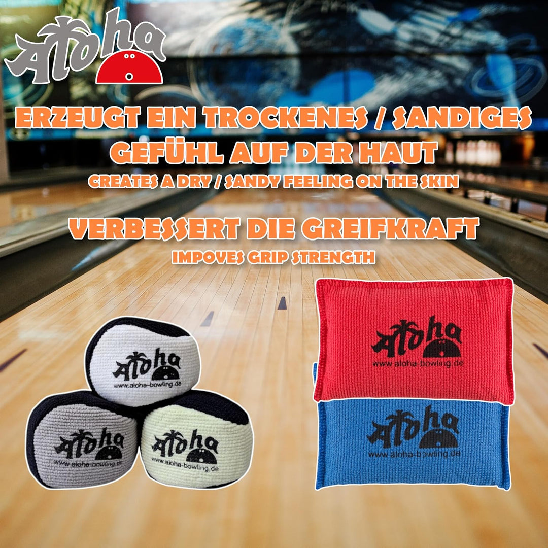 EMAX | Aloha - Grip Bag | Bowling Grip Sack | Mikrofaser Grip Ball | Rosin Bag absorbiert Feuchtigke