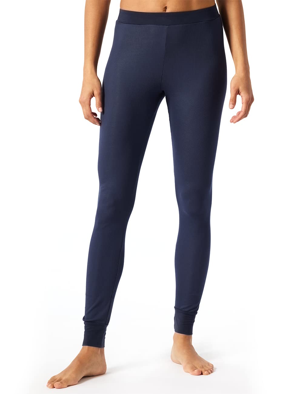 Schiesser Damen Sweatshirt Pyjamaunterteil, braun, 34