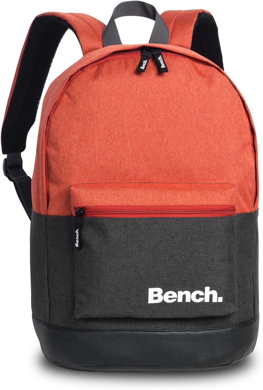 Bench Rucksack Daypack Backpack Schulrucksack 64150, Farbe:Dunkelgrau/Rostbraun