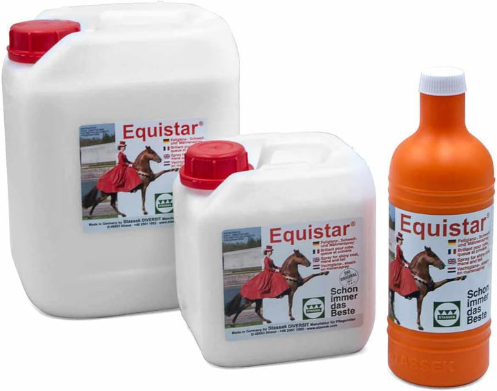 Stassek Equistar Fellglanz- u. Mähnenspray 5 Liter Equistar Fellglanz - Mähnen-und Schweifspray