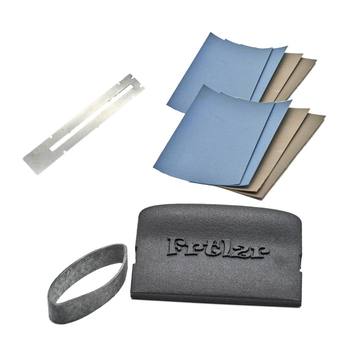 Basic Gitarrenbund-Polierset, professionelles MicroMesh-System, hergestellt in Deutschland, ergonomi