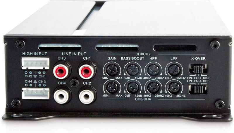 Sinuslive 4-Kanal Endstufe 240W SL-A4100D, Silber