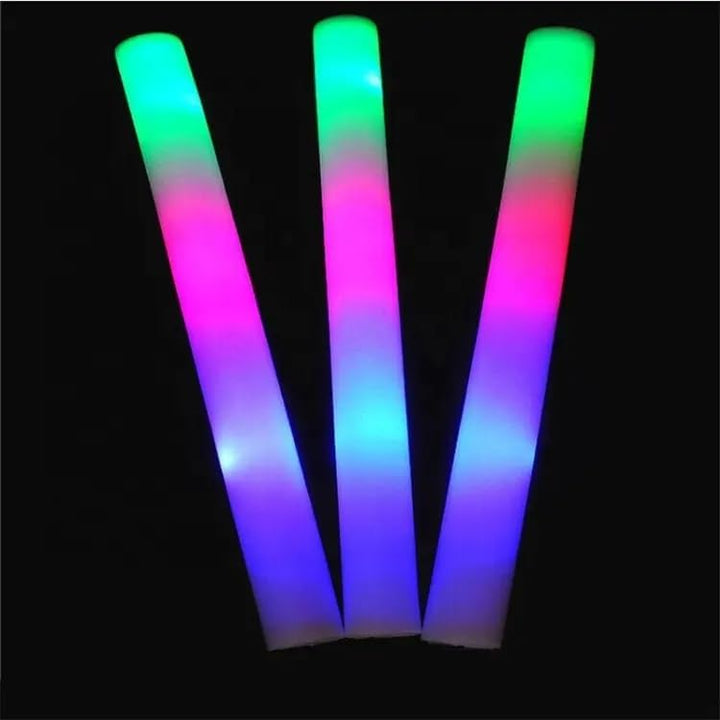 20 LED-Leuchtstäbchen aus Schaumstoff für 1-3 Tage
