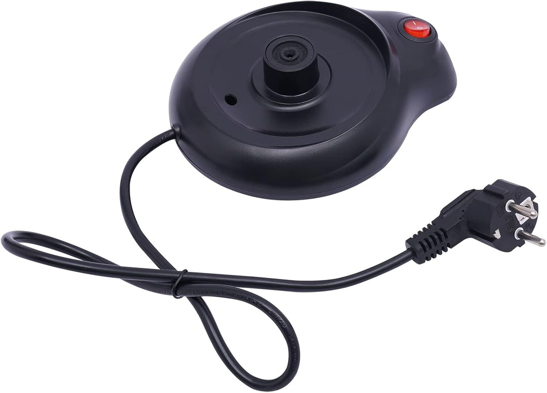 Espressokocher für 6 Tassen, 480W 300ml Elektrische Kaffeekocher mit 360° Basis Espressokanne Moka-K