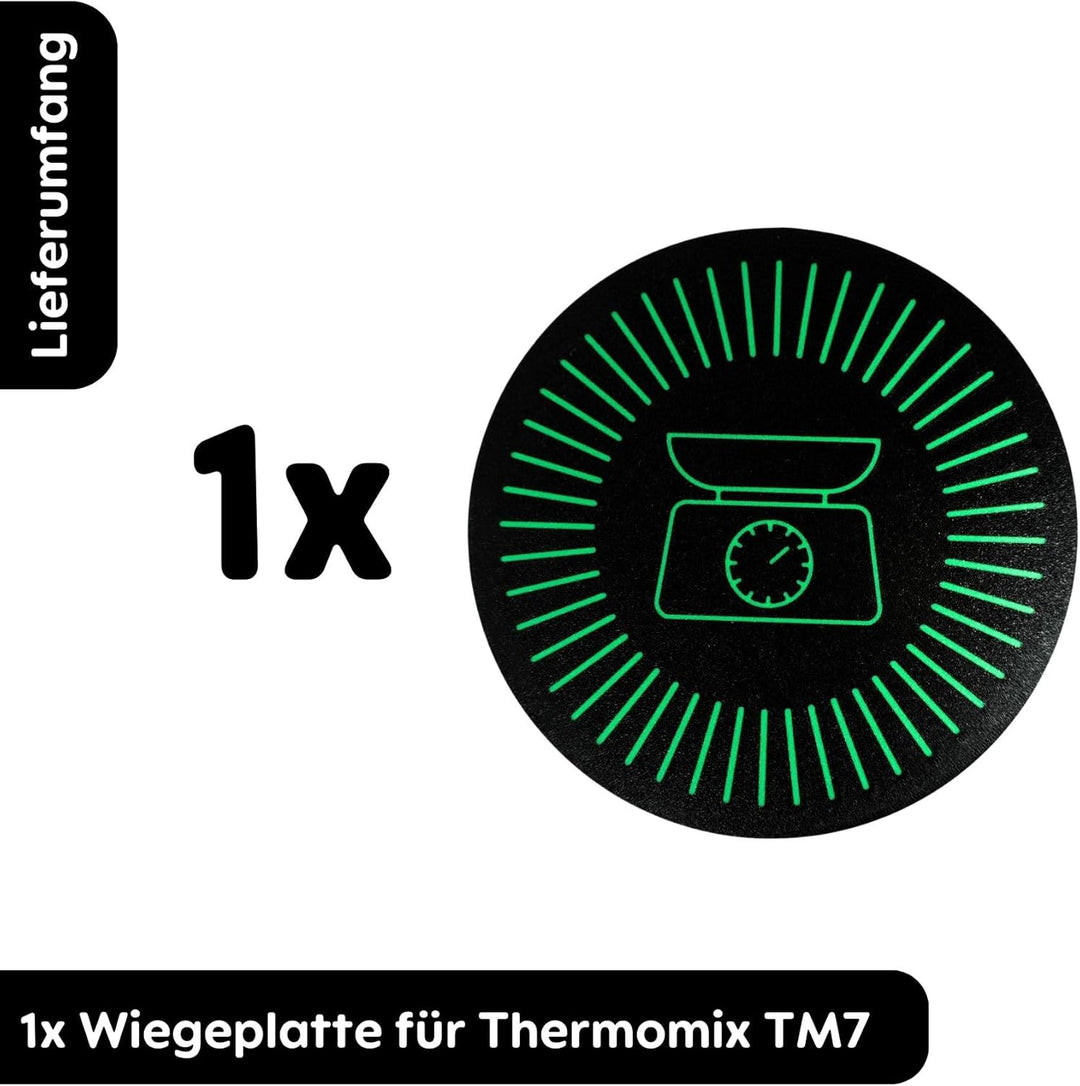 Waageplatte V2 für Thermomix TM7 Vorwerk Waagenabdeckung Wiegeplatte Zubehör Wiegeplatte V2, Wiegepl