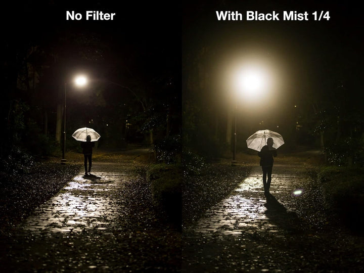NiSi 52mm Black Mist 1/4 Diffusion Filter - Promist Effektfilter (1/4 Blende), 52mm Black Mist 1/4