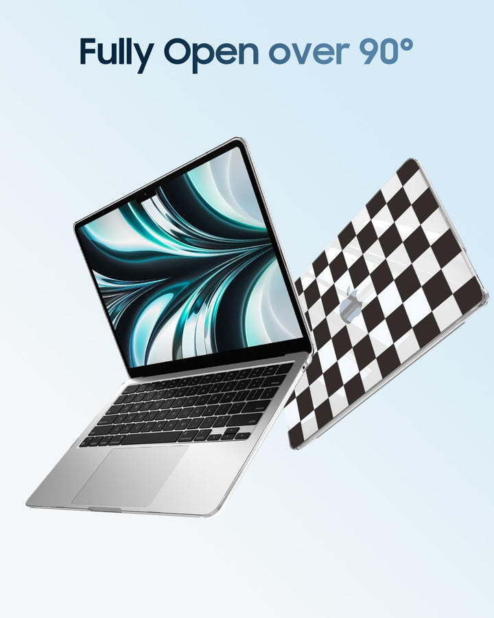 Fintie Hülle Kompatibel mit MacBook Air 13,6 Zoll M5 M4 M3 M2 (2026-2022) A3449 A3240 A3113 A2681, U