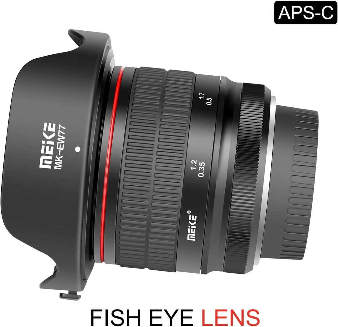 Meike Optics MK 8mm f3.5 Fisheye-Objektiv Ultra-Weitwinkel für Nikon D850 D750 D780 D610 D3300 D3400