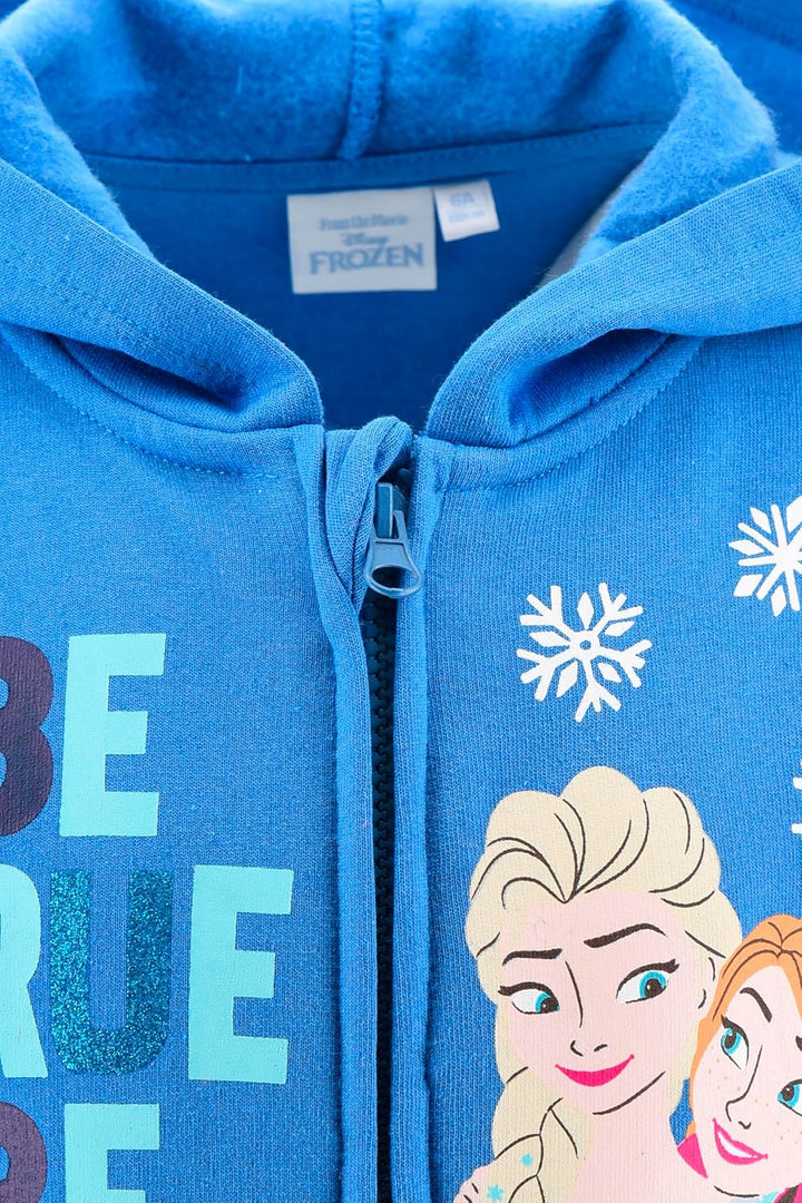 Disney Anna und ELSA Eiskönigin Kapuzenpullover Hoodie für Mädchen, Frozen Pullover Kinder Hoody Hoo