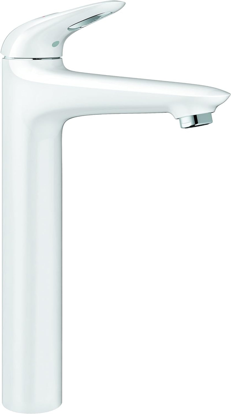 GROHE Eurostyle Einhand-Waschtischbatterie, XL-Size, moon white, 23570LS3 XL offener Metall-Hebelgri