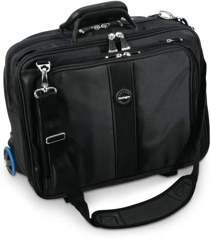 Kensington Contour Laptoptrolley - Ergonomische Rolltasche für 17 Zoll Geräte, Mit SnugFit-Schutzsys