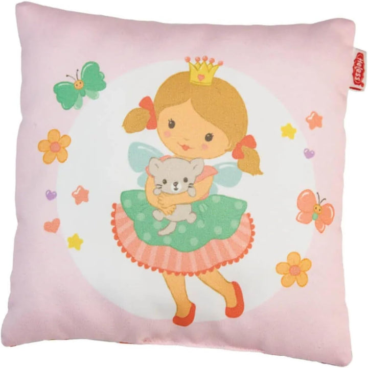 Heless 5000 - Puppenbettwäsche ''Prinzessin Emily'', in Rosa, mit Bettdecke (44 x 34 cm) und Kissen