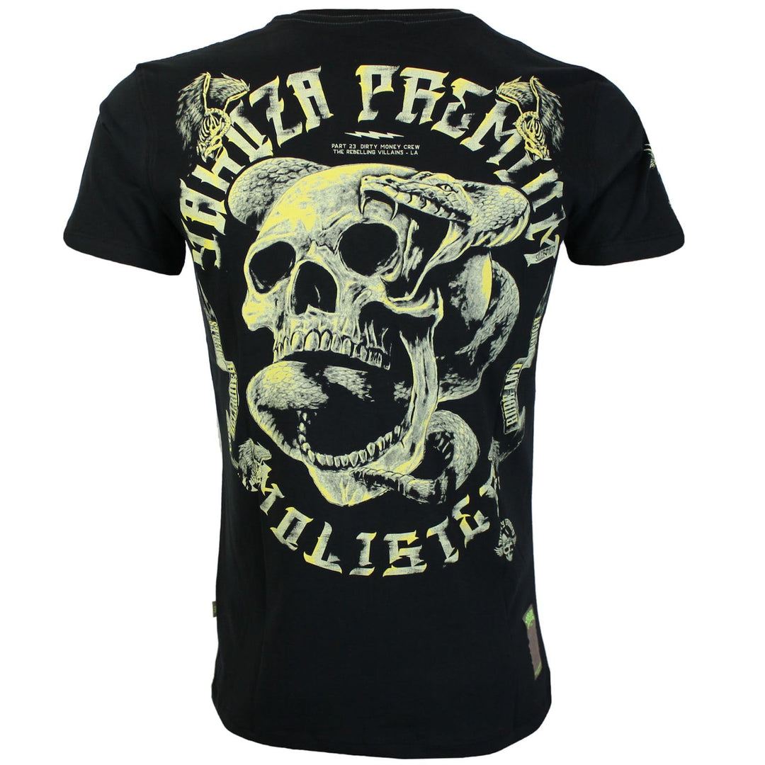 Yakuza Premium Herren T-Shirt 3514 grau M Schwarz, M Schwarz