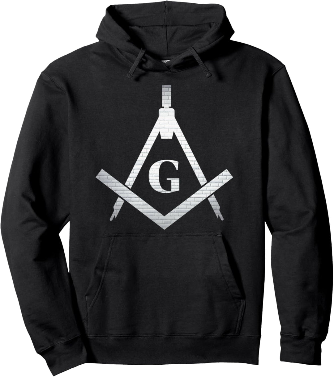 Freimaurer Zirkel Verschwörung Illuminati Pyramide Geschenk Pullover Hoodie