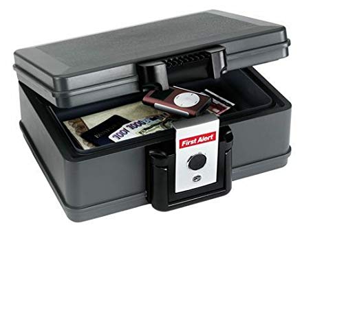First Alert - Feuerfeste & wasserdichte Dokumentenbox - Safe - Tresor 4,9 Liter MBS-FIRE®