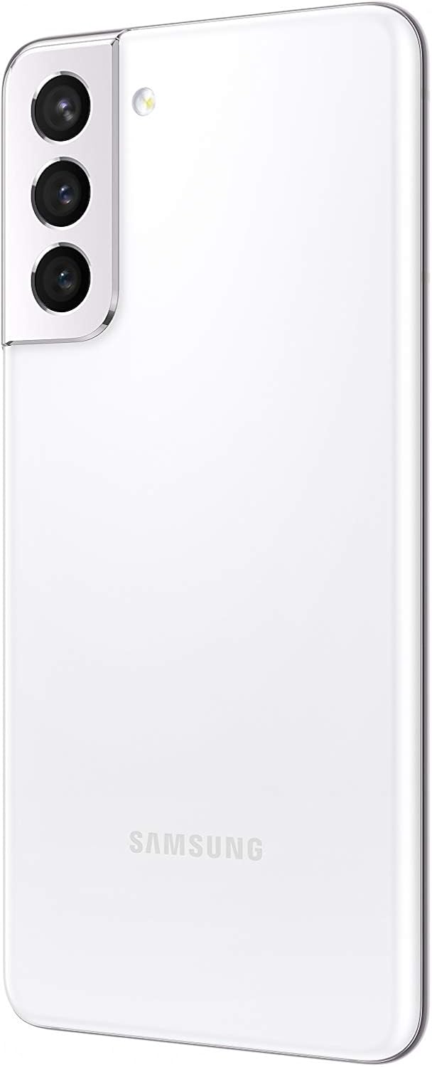 Samsung Galaxy S21 5G Smartphone 128GB Phantom White Android 11.0 G991B Alle Träger Weiss 128 GB, Al