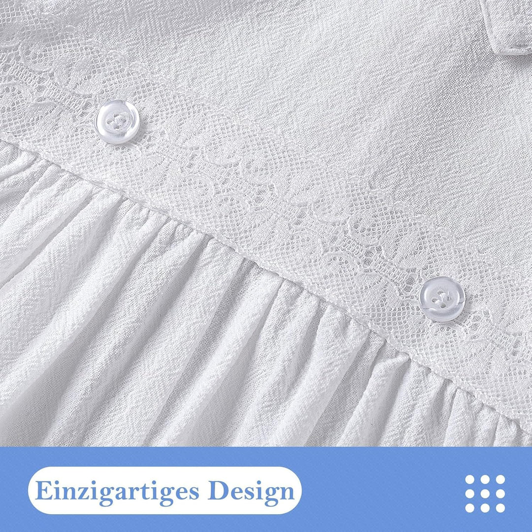 Booulfi Baby Kleidung Jungen 0-12 Monate Strampler Neugeborene Body Langarm Overall Winter Baby Erst