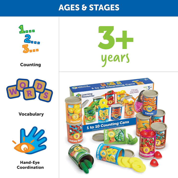 Learning Resources Zähldosen 1 bis 10