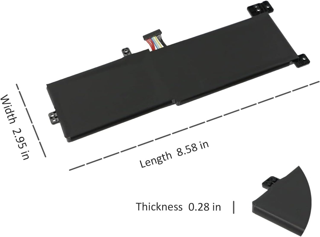 PUGASR L17M2PF0 L17L2PF0 Laptop Akku Kompatibel mit Lenovo IdeaPad 330 Touch-15ARR 330-15ARR 330-15I