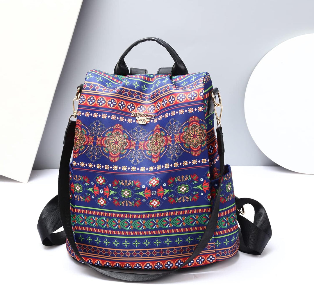shepretty Damen Rucksack Anti Diebstahl Umhängetasche Multifunktions Schultaschen 8864-m266-a M, 886