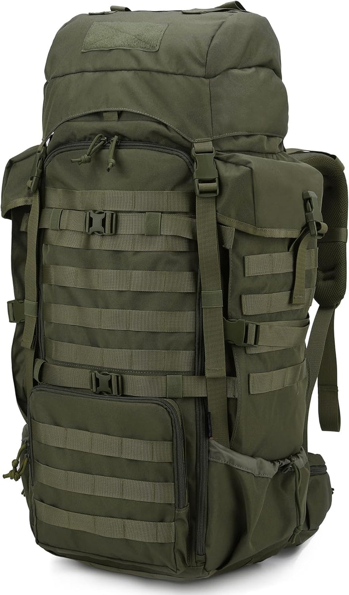 Mardingtop 70L Militär Rucksack Trekkingrucksack mit Regenschutz Wanderrucksack im Freien Grosse Kap