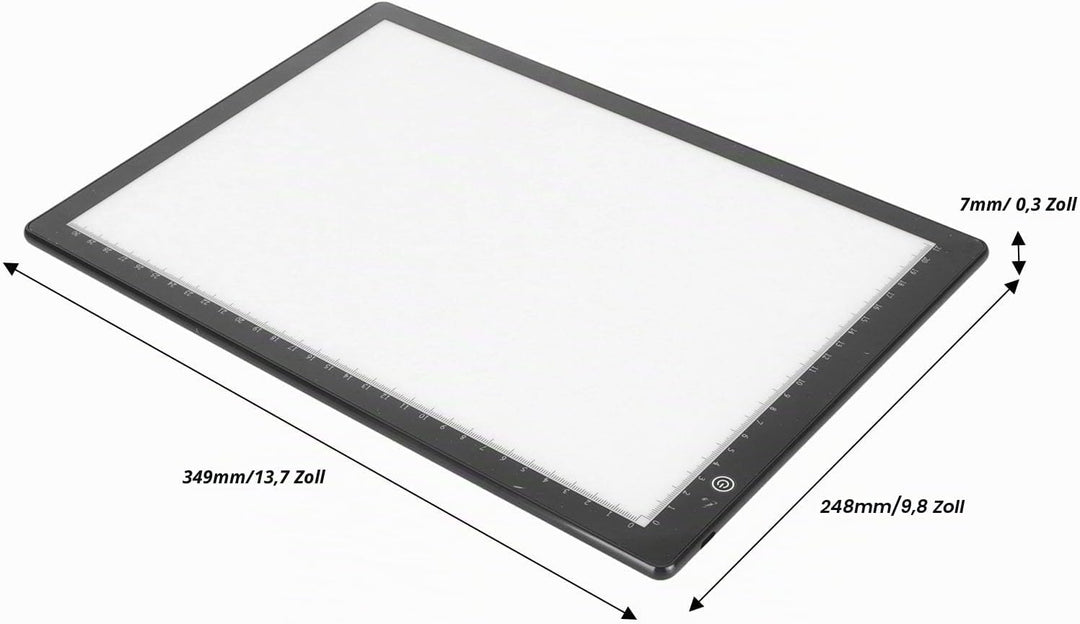 ciciglow A4-Diabetrachter, Negativbetrachter, Ultraflaches Lichtpad, Hintergrundbeleuchtung mit 3 He