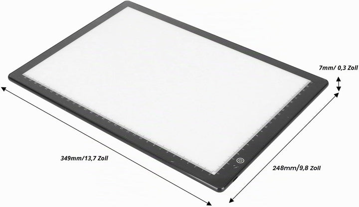 ciciglow A4-Diabetrachter, Negativbetrachter, Ultraflaches Lichtpad, Hintergrundbeleuchtung mit 3 He