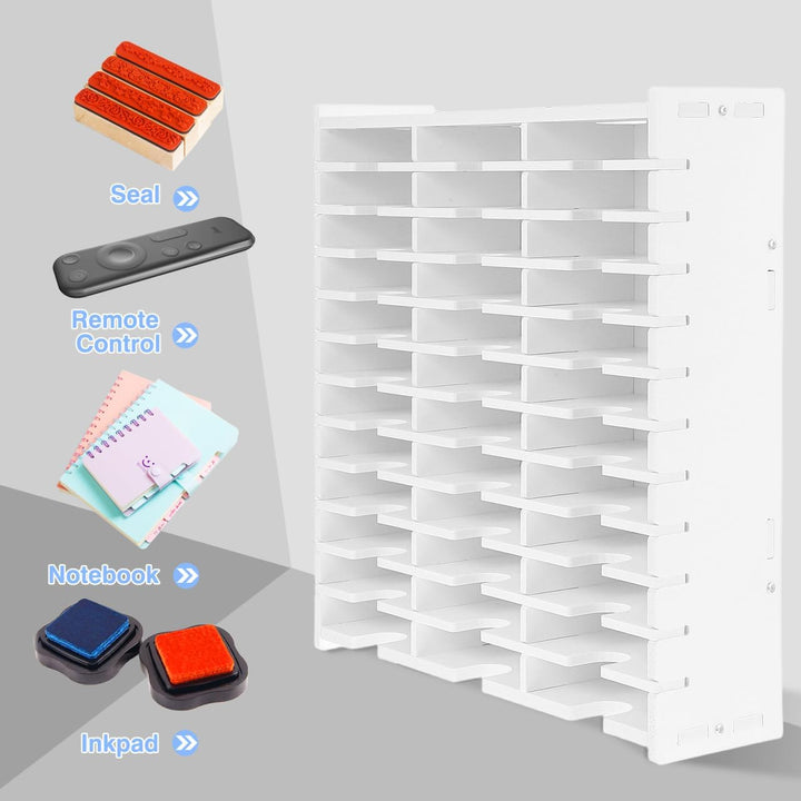 ABOOFAN Cd Aufbewahrungsbox Mit 36 Fächern 13.00X5.24 Zoll Organizer Für Cds Und Dvds Multifunktiona