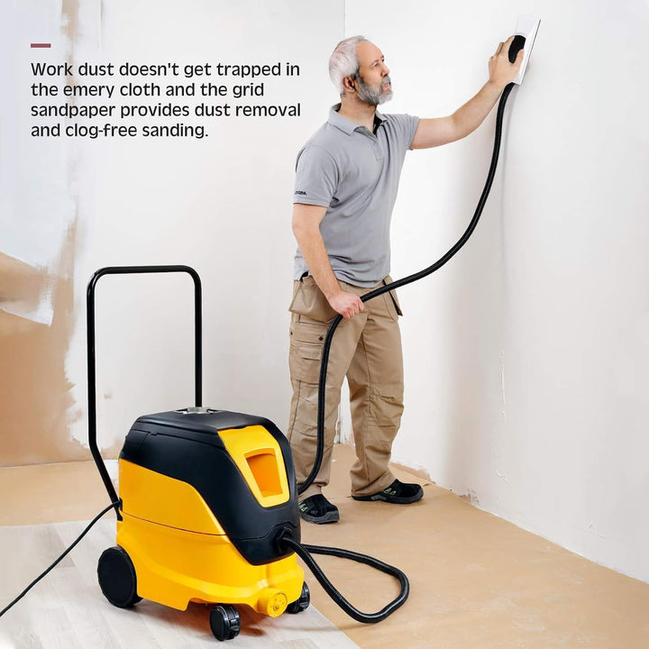 Netz Schleifstreifen 80 x 230mm，25 Stück Profi-Schleifgitter mit P80 Körnung, für Handschliff, Schwi