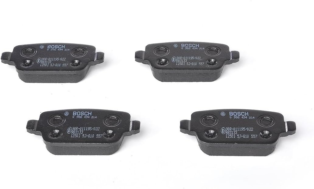 Bosch BP1150 Bremsbeläge - Hinterachse - ECE-R90 Zertifizierung - vier Bremsbeläge pro Set