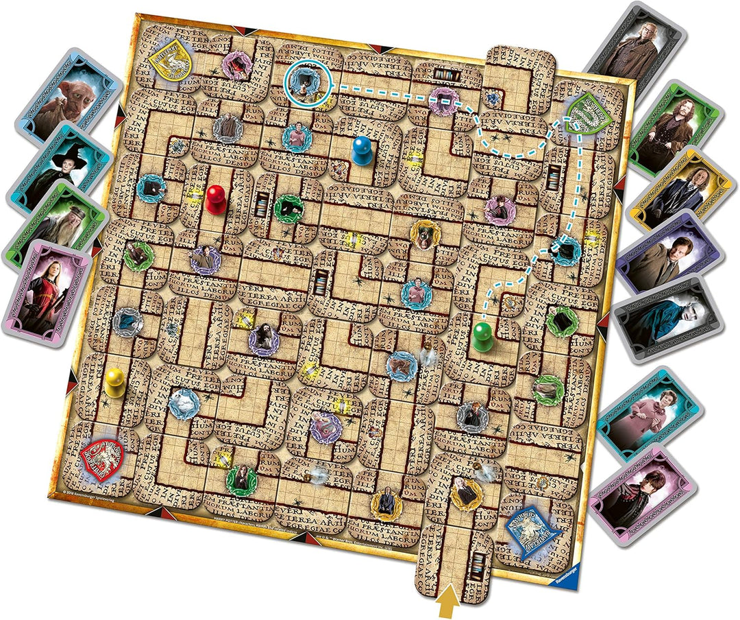 Ravensburger Familienspiele - 26031 Harry Potter Labyrinth - Harry Potter Fanartikel, Das Verrückte