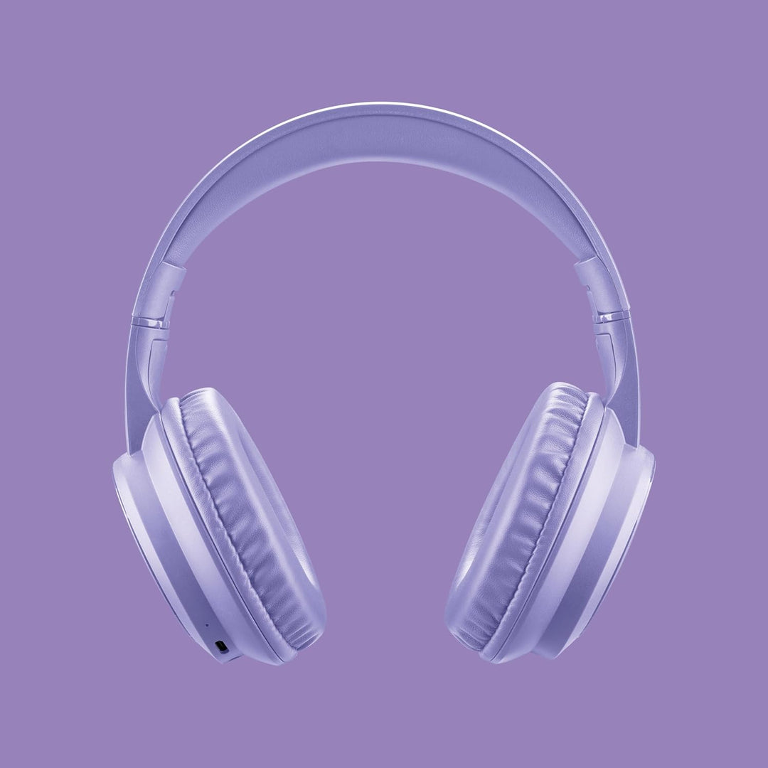 Music Sound Boost, Kabellose Around-Ear-Kopfhörer mit integriertem Mikrofon, 3 EQ-Modi, bis zu 8 Stu
