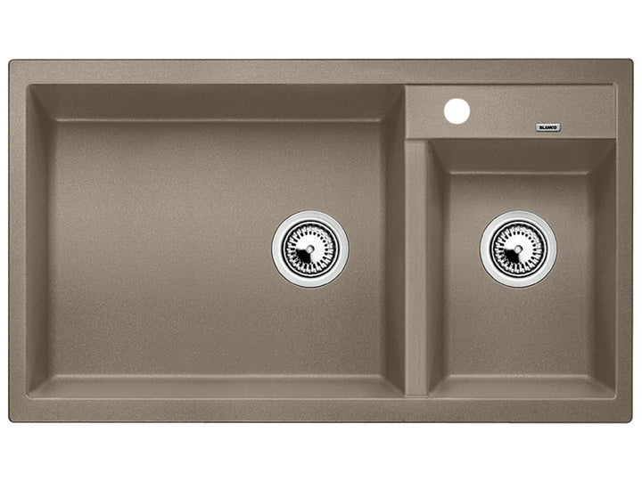 BLANCO METRA 9 | SILGRANIT tartufo | Einbauart: Einbau von Oben | Hauptbecken links | ohne Ablauffer