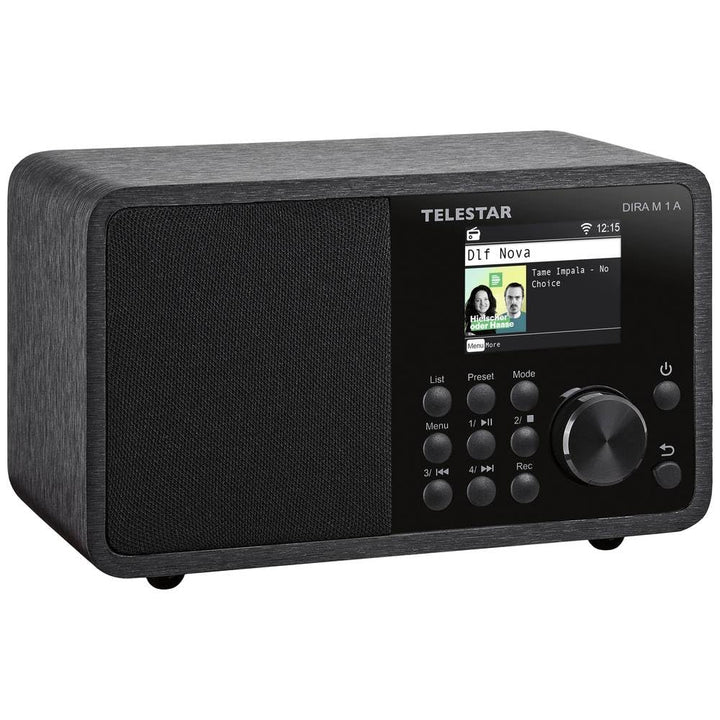 Telestar DIRA M 1 A - Digitalradio/Internetradio (DAB+ / DAB/UKW/FM/Internet, WLAN, Bluetooth 5.1, F