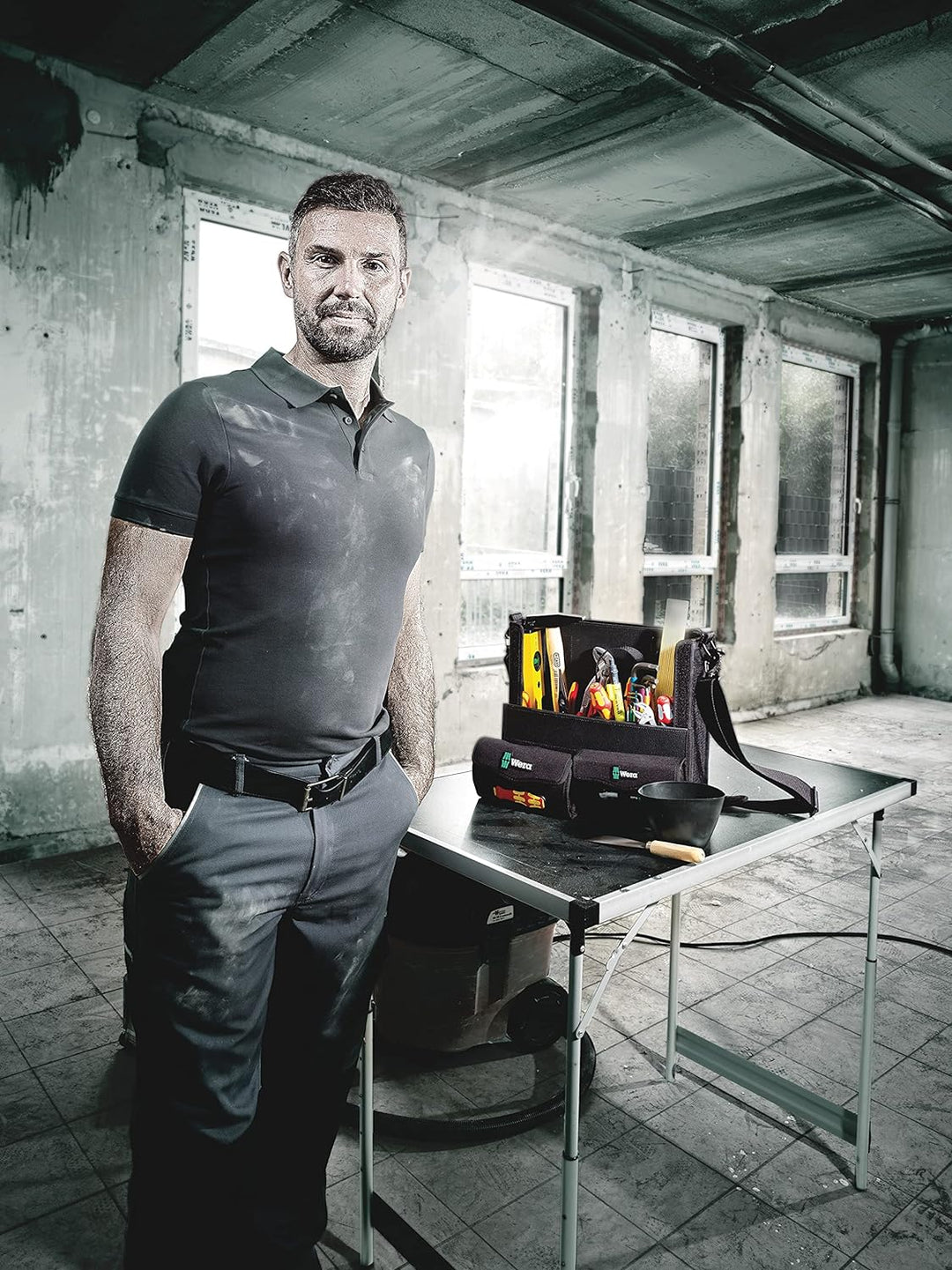 Wera 2go E 1, Werkzeugsatz für Elektroinstallationen, 73-teilig Single, Single