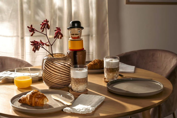 LEONARDO HOME 066416 WH Becher 400ml Brunelli 6er, Glas Trinkgläser klein, Trinkgläser klein