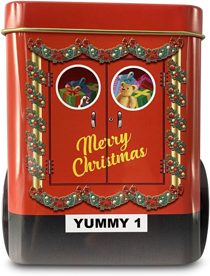 Blechdose in Form eines Lieferwagens Lebkuchen Truck Keksdose Deko-Box Retro-Dose Aufbewahrung, Volu