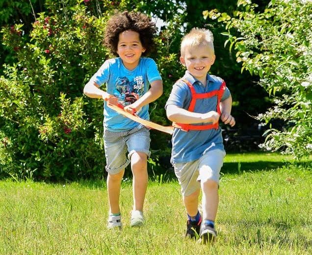 Betzold Sport - Pferde-Geschirr Kinder-Spielzeug Spielen Pferdchen-Spiele Rollenspiele Rot, Rot