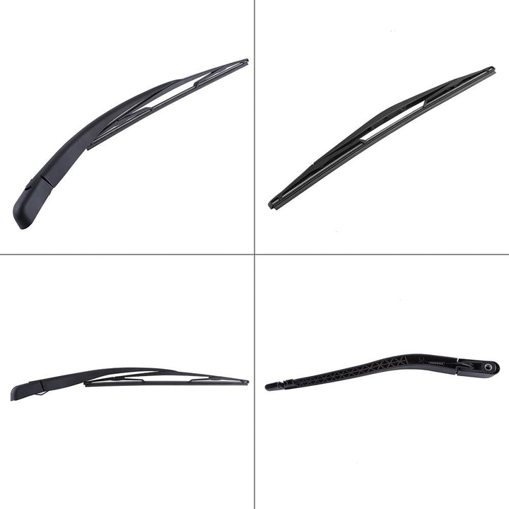 Qiilu Auto hinten Fenster Windschutzscheibe Windschutzscheibe Wischerarm + Klinge für Vauxhall Opel