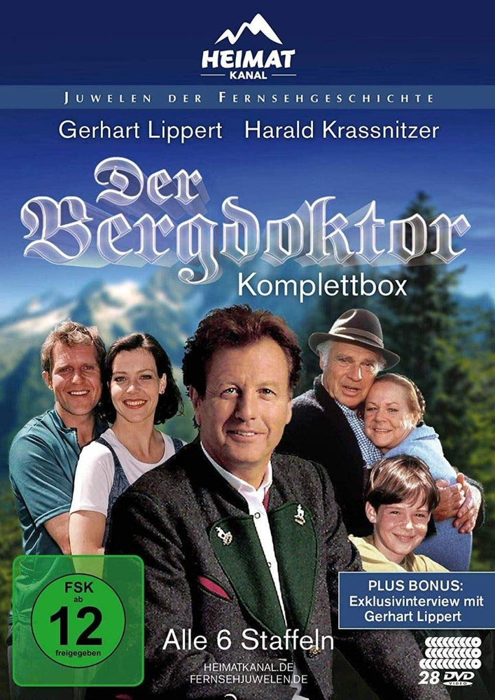 Der Bergdoktor - Heimatkanal Gesamtedition (Alle 6 Staffeln / 95 Folgen) - Fernsehjuwelen [28 DVDs],