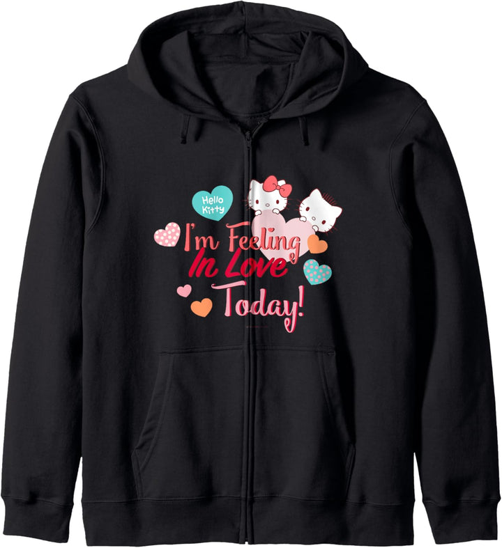 Ich fühle mich heute verliebt - Hello Kitty Kapuzenjacke