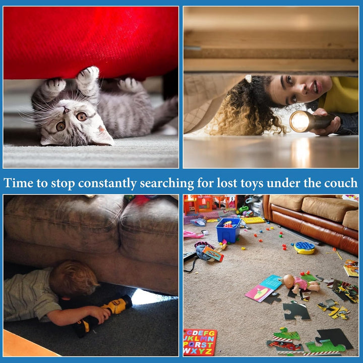 Spielzeugblocker Couch - Sofa Schutz - Kratzschutz Sofa Katze - Spielzeug Blocker Unter Sofa - 12pac