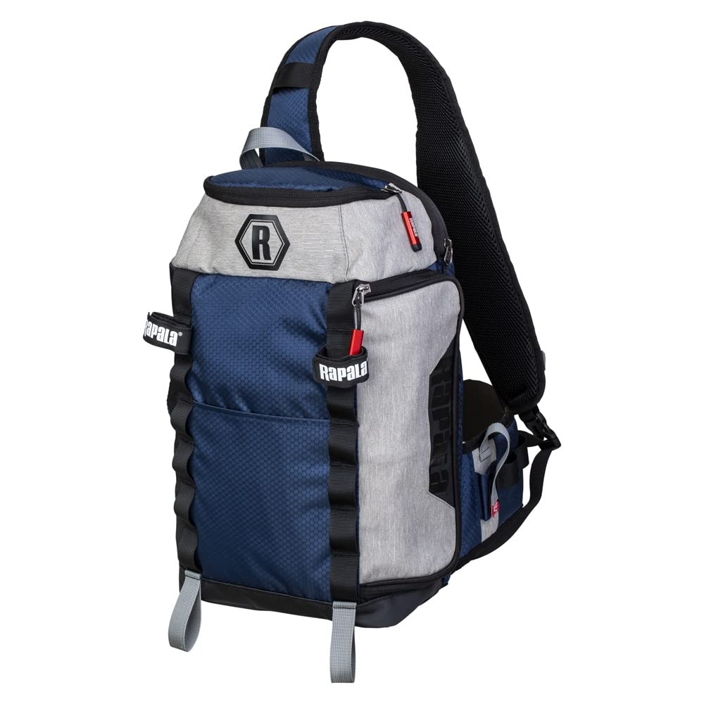 Rapala Countdown Sling Bag 42x25x13cm - Kunstködertasche für Spinnfischer, Ködertasche für Wobbler,