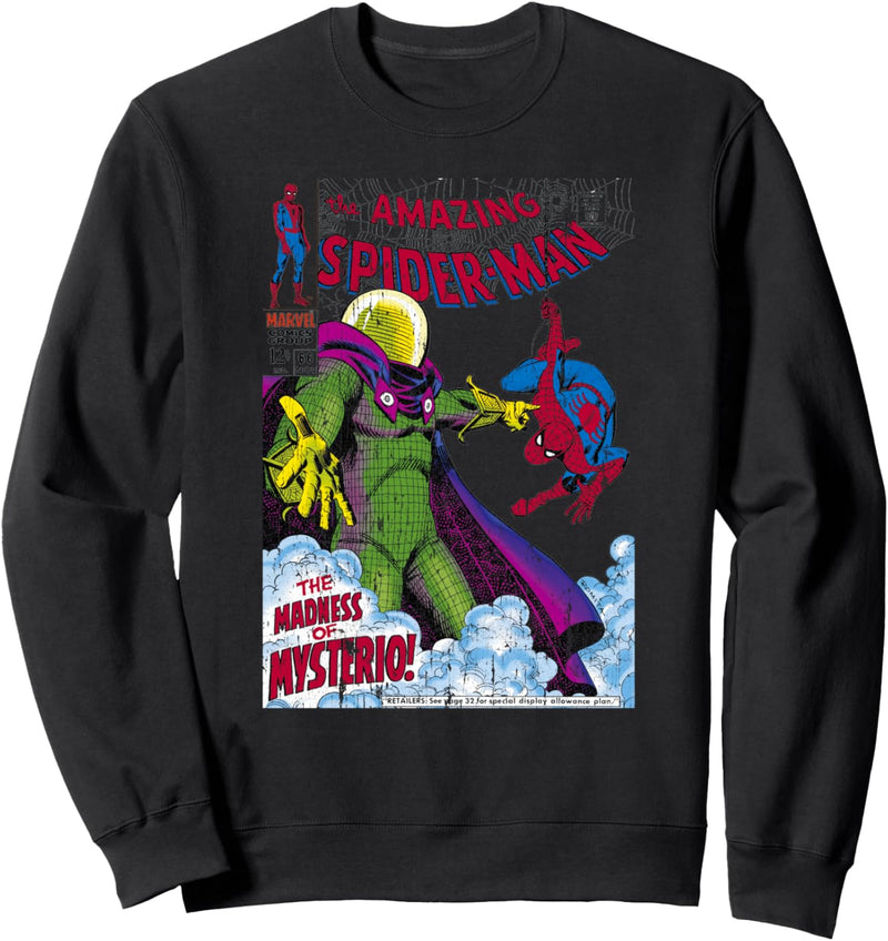 Marvel Comics Spider-Man Mysterio Cover Sweatshirt