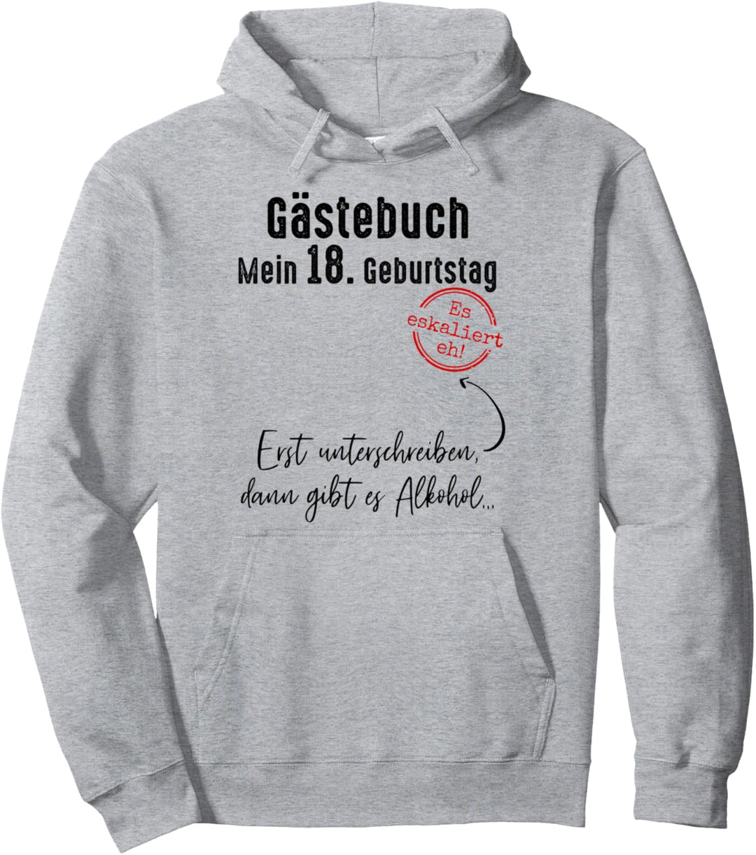 18. Geburtstag Junge Mädchen 18 Jahre 2006 Lustig Geschenk Pullover Hoodie