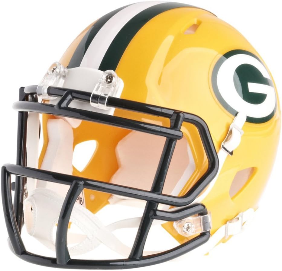 Riddell Mini Football Helm - NFL Speed Green Bay Packers
