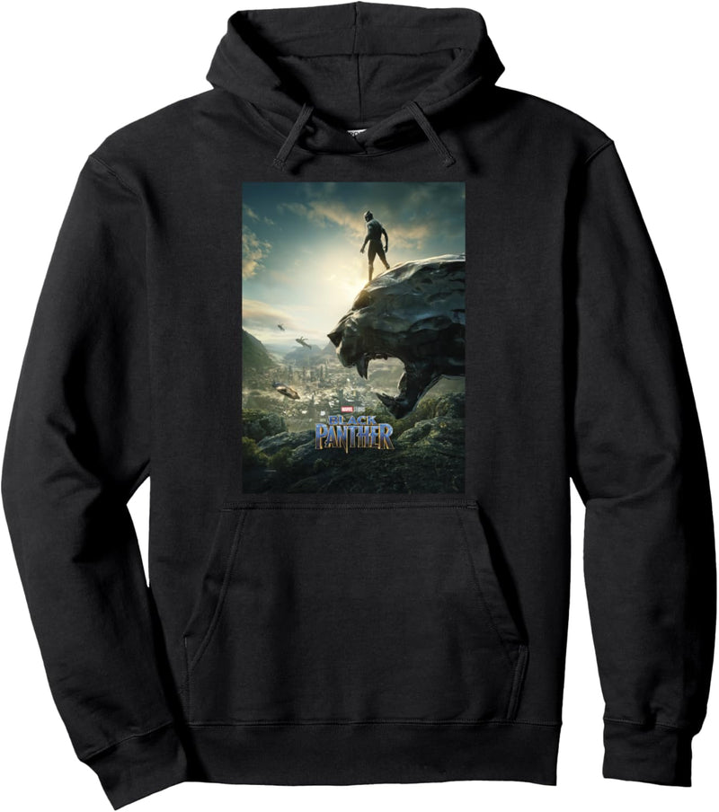 Marvel Black Panther Overlook Poster Pullover Hoodie
